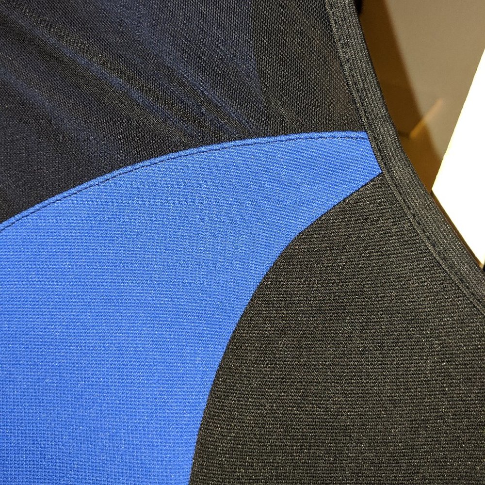 Black and Blue Dress - Picture 4 of 4
